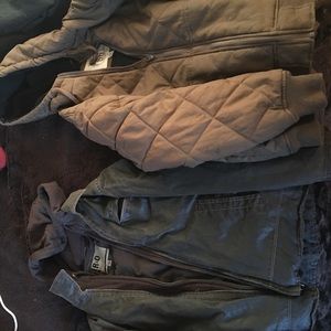 2 heavy duty jackets